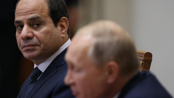 اسناد فاش‌شده آمریکا؛ برنامه مخفیانه مصر برای ارائه هزاران موشک به روسیه