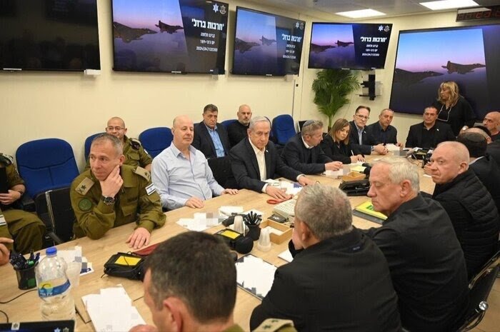کابینه جنگ اسرائیل تشکیل جلسه داد