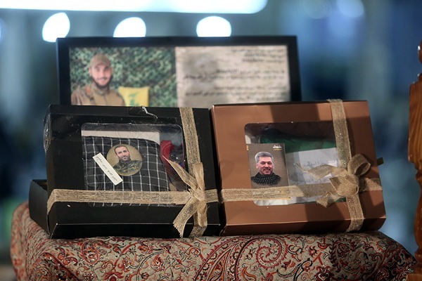 خانواده شهدای حزب‌الله لبنان تکریم شدند + عکس