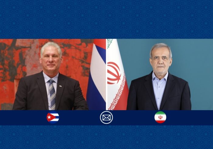 پیام تبریک پزشکیان به مناسبت سالروز پیروزی انقلاب کوبا