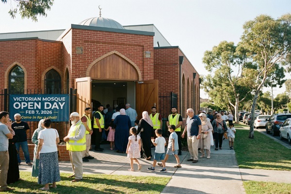 استقبال مساجد استرالیا از غیر مسلمانان