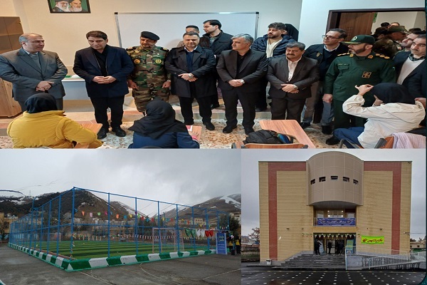 بهره‌برداری از ۱۵ کلاس درس در قالب دو مدرسه در کردستان