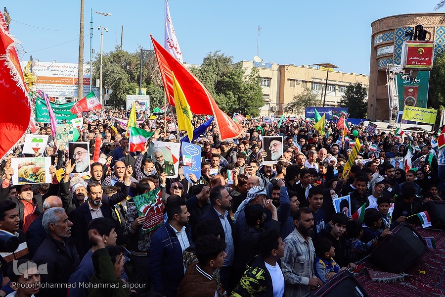 راهپیمایی یوم الله 22 بهمن در اهواز برگزار می‌شود