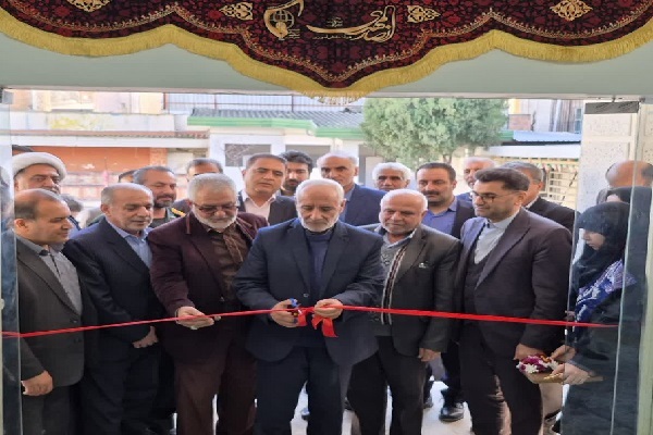 افتتاح نمازخانه هنرستان بوعلی شهرستان نکا