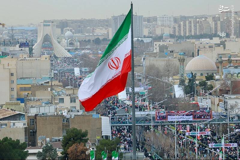 راهپیمایی ایرانیان در چهل و هفتمین سالگرد پیروزی انقلاب