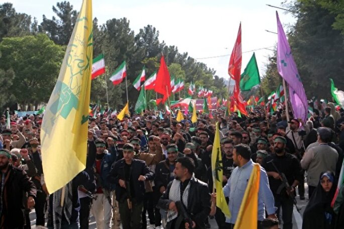 رزمایش «جان فدا برای ایران امام رضایی» در کرمانشاه برگزار شد