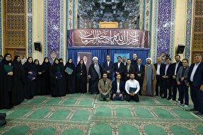 عکس | دیدار معلمان نمونه با امام جمعه تبریز