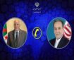 گفت‌وگوی تلفنی وزرای امور خارجه ایران و الجزایر