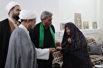 عکس | تجلیل امام جمعه اشکذر از معلمان قرآن مجومرد