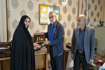 تجلیل شورای عالی قرآن لرستان از رقیه هراتی