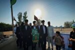 فیلم | حضور خادمان حرم حضرت معصومه(س) در میناب