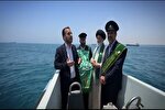 فیلم | تلاوت سوره نصر در خلیج همیشگی فارس توسط خادمین حرم بانوی کرامت