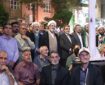 دیدار صمیمانه امام جمعه سمنان با مردم در «شب‌های اقتدار» + عکس