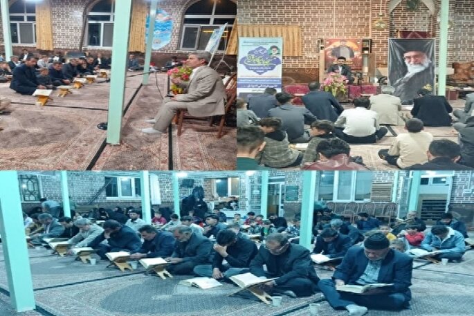 نوای قرآن در روستای وار خوی طنین‌انداز شد