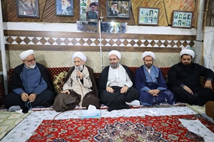 عکس | نشست جامعه روحانیت لاله‌آباد بابل با حضور آیت الله محمدی لائینی
