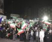 پرواز پهپادها در میدان ولی‌عصر(عج)؛ شبی متفاوت با روایتگری فعالان هوافضا