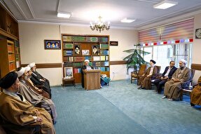 عکس | نشست مدیران مدارس علوم دینی تبریز
