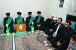 عیادت تولیت مسجد مقدس جمکران از جانباز حمله آمریکایی صهیونی به قم