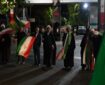 عکس | اجتماع دانشگاهیان دانشگاه تبریز در حمایت از آرمان‌های انقلاب