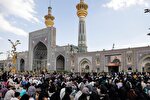 مراسم قرائت دعای عرفه در حرم مطهر رضوی