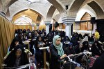 مراسم دعای عرفه در مسجد بزرگ خوزان خمینی‌شهر