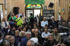 دعای عرفه در کوه عون‌بن‌علی تبریز
