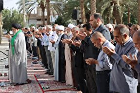 عکس | نماز عید قربان در بافق