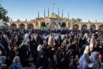 زمزمه دعای عرفه در قزوین