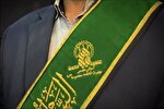 فیلم | حضور خادمان حرم بانوی کرامت در مراسم یادبود خانواده رهبر شهید