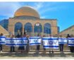 شهرک‌نشینان پرچم رژیم صهیونیستی را در مسجدالاقصی برافراشتند
