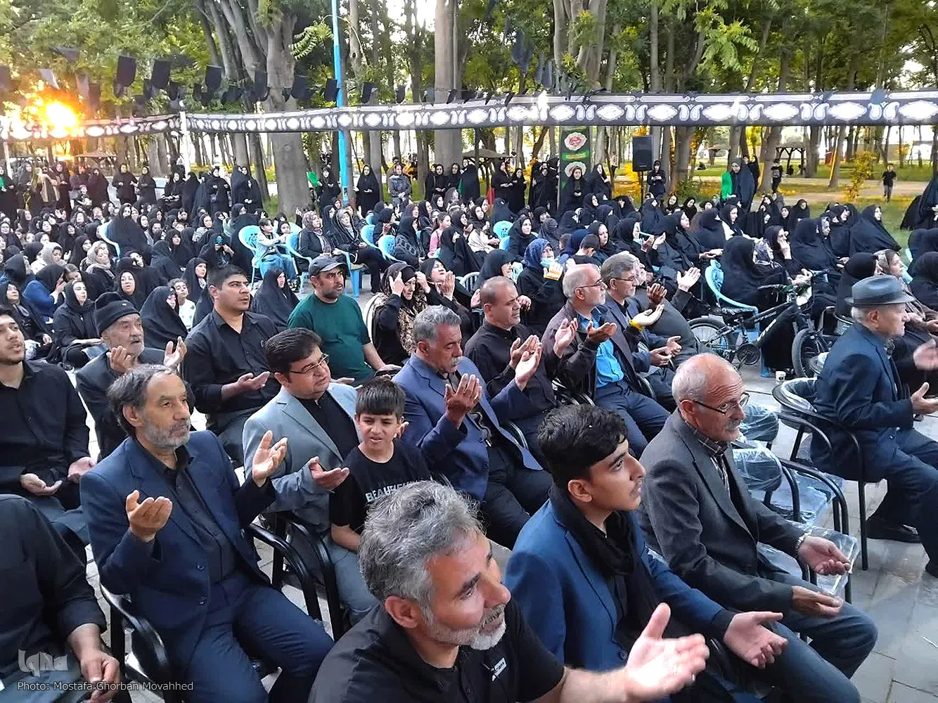 مراسم«محفل اشک» ویژه ماه محرم در اهر