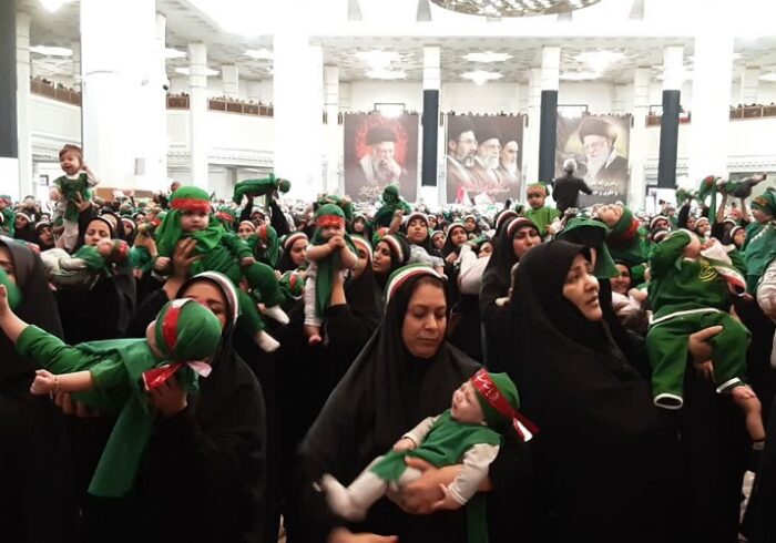 گردهمایی ارتش کوچک‌های ولایت در آستان شاهچراغ(ع)؛ میثاق دوباره با خون شیرخواران حسینی