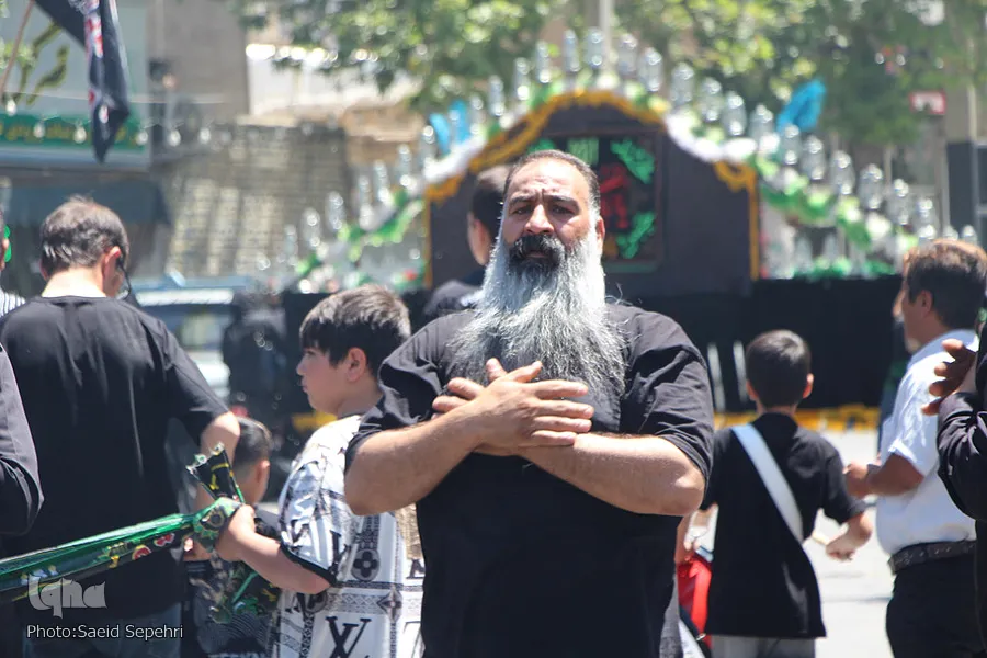 مراسم عزاداری عاشورای حسینی در ملایر