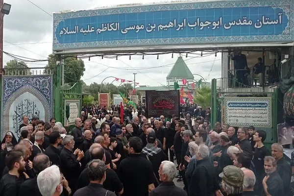 تجلی شور حسینی در آستان امامزاده ابراهیم(ع) ابوجواب بابلسر