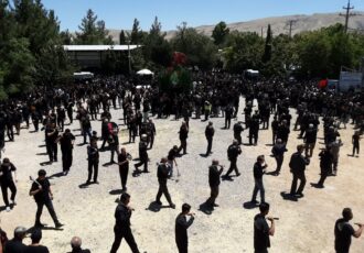 حرم شاهچراغ(ع) میعادگاه دلدادگان حسینی شد