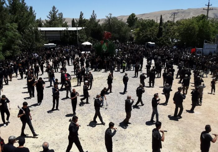 حرم شاهچراغ(ع) میعادگاه دلدادگان حسینی شد