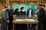 نسخه خطی ۳۴۲ ساله تبصره‌الاعیاد در کتابخانه حرم رضوی رونمایی شد