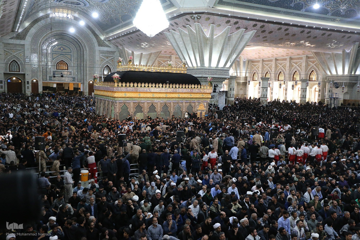 مراسم بزرگداشت سی و هفتمین سالگرد ارتحال امام خمینی(ره) برگزار شد