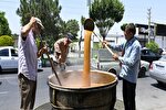 عید غدیر با طعم همدلی؛ پخت و توزیع ۱۰ هزار پرس غذای گرم در محمدشهر البرز