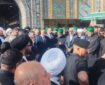 پیکر آیت‌الله العظمی فیاض در کربلا تشییع شد