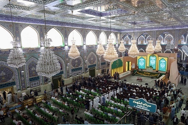 افتتاح مسابقات بین‌المللی قرآن جایزه کربلا با تلاوت طاروطی