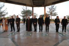 تجدید میثاق قضات و کارکنان دستگاه قضایی یزد با شهدا