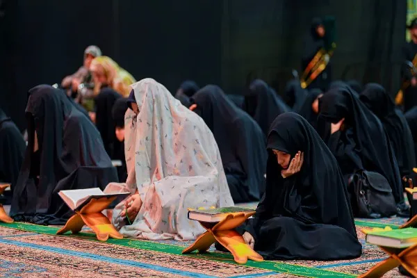 عکس | عاشورای حسینی در مسجد مقدس جمکران