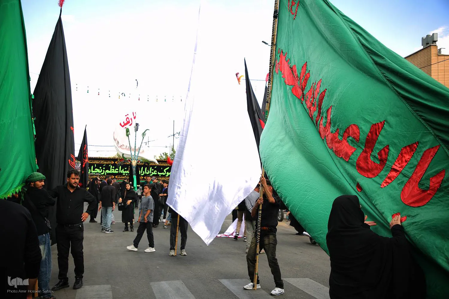 عزاداری یوم الزینب (س) در زنجان