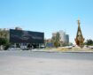 رونمایی از دیوارنگاره «در امتداد حسین(ع)» در میدان مرکزی شیراز