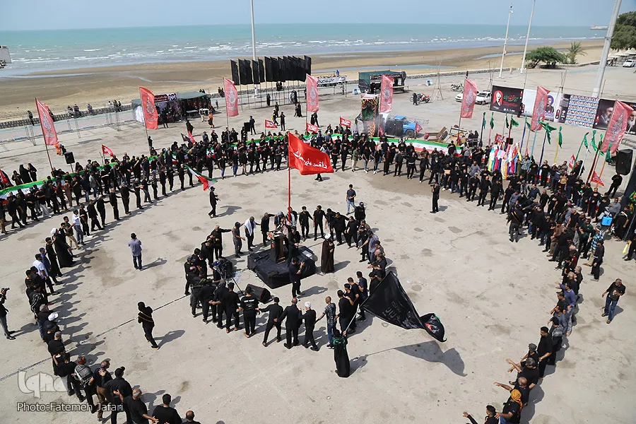 عزاداری سنتی روز تاسوعا در بندرعباس