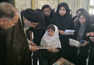 برپایی ایستگاه نقاشی دارالقرآن برای کودکان ماکو
