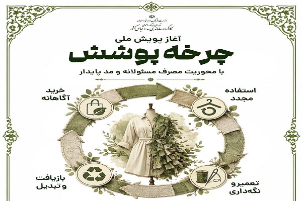 آغاز پویش ملی «چرخه پوشش» با محوریت مصرف مسئولانه و مد پایدار