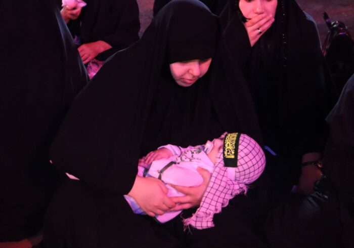 همایش شیرخوارگان حسینی در بندرانزلی برگزار شد