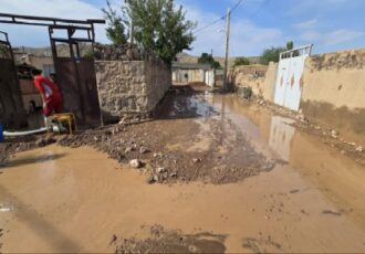 سیلاب در روستای اورنلر ماکو بدون تلفات جانی مهار شد